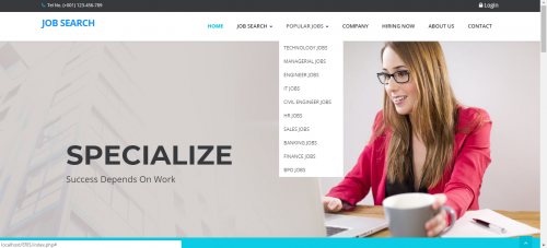 2018 11 11 1 - Online Job Search System Using PHP/MySQLi - Free Source Code