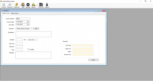 pswaterbilling - Billing System Using VB.Net and MS Access Database - Free Source Code