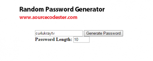 js random password generator js random password generator