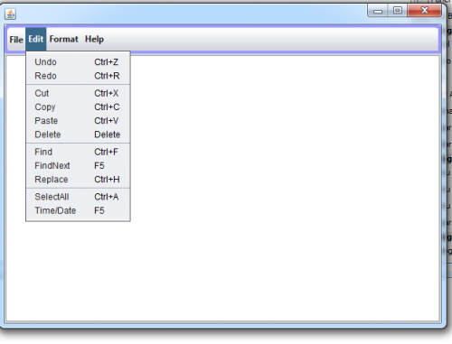 1 - Notepad in Java(MStech NotePad) - Free Source Code