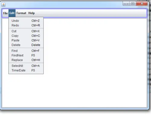 Notepad in Java(MStech NotePad) | Free source code ...