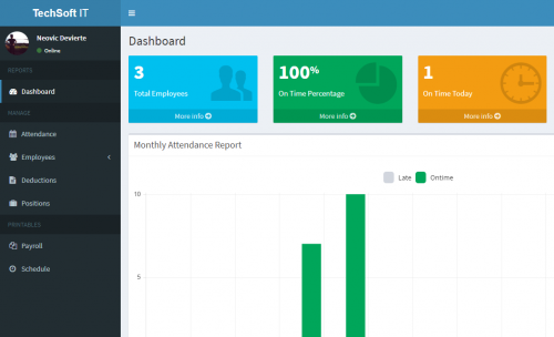 apsystem - Attendance and Payroll System using PHP - Free Source Code