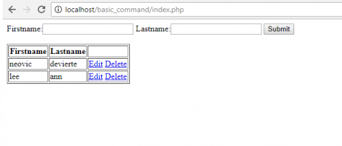 Easy and Simple Add, Edit, Delete MySQL Table Rows using