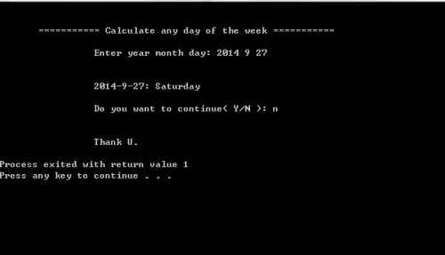 2 - How to Calculate Any Day of the Week? - Free Source Code