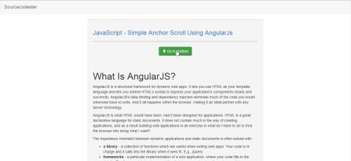 2019 01 04 21 07 11 index.html  - JavaScript - Simple Anchor Scroll Using AngularJS - Free Source Code