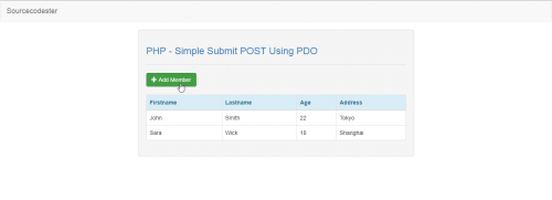 2019 01 31 22 49 03 localhost php   simple submit post using pdo index.php  - PHP - Simple Submit POST Using PDO - Free Source Code