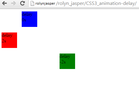 result 0 - Animation Delay Property in CSS3 - Free Source Code