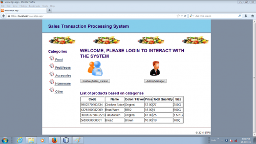 frontier - Sales Transaction Processing System (STPS) - Free Source Code