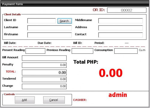 Water Billing System Free Source Code Tutorials Water Billing System Free Source Code Tutorials