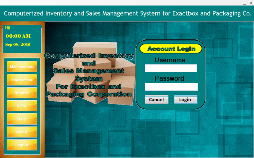 capture - Computerized Inventory & Sales Management - Free Source Code