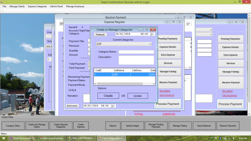 kashipara.com screenshot 33 png - Expense Management Plus Accounting Software - Free Source Code