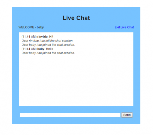 simple chat application in java source code simple chat application in java source code
