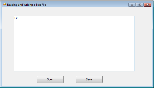 type the textbox